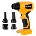 GRVODFRTA Cordless Dust Blower Compatible with Dewalt 20V Max Battery, Handhled Leaf Blower Electric Compressed Air Duster Turbo Jet Fan with Nozzles for Blowing Leaves and Dust(Battery Not Included)