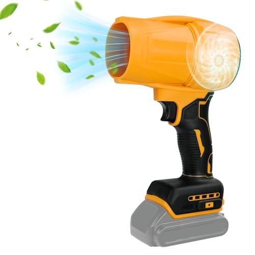 Cordless Leaf Blower for Dewalt 20v Battery, Brushless Dust Blower,30000 RPM Mini Dry Blowers Fan, Handheld Electric Dust Blowers for Home Cleaning, Car, Outdoor(Tool Only)