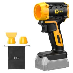 ohyes Air Blower Brushless HighSpeed Motor Compatible with DeWALT 20v Max Battery Air Duster Leaf Blower for Camping BBQ & Workshop (Battery not Included)