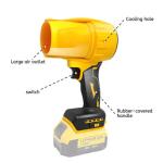 Brushless Leaf Blower for DEWALT 20V Battery, Cordless High-Speed Handheld Air Blower, Jet Fan Design for Patio Cleaning, Lawn Care, Blowing Leaves/Dust (No Battery & Charger Included)