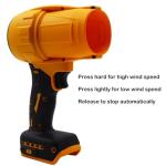 Electric Cordless Leaf Blower for Dewalt 20V Battery, 135MPH Dust Blower, High-Speed Brushless Motor Handheld Jet Fan Air Blower for Patio Cleaning Lawn Care Blowing Leaves and Dust (No Battery)