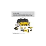 DEWALT 5 Tool Cordless Power Tool Combo Kit