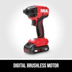 SKIL PWRCORE 20V Drill and Impact Driver Combo
