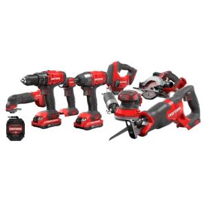 CRAFTSMAN V20 Cordless 8-Tool Combo Set
