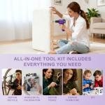 139-Piece Cordless Drill Set with Battery