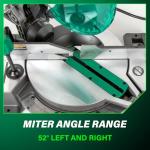 Metabo HPT 10-Inch Miter Saw with Precision Cuts