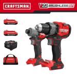 CRAFTSMAN 20V Cordless Drill and Impact Driver Set