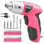 Hi-Spec 3.6V Cordless Mini Electric Screwdriver Set