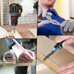 Brushless 20V Cordless Drill Set with 135 Pieces