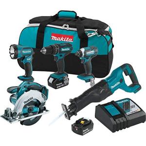 Makita 18V LXT Cordless 5-Piece Tool Combo