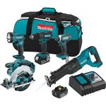 Makita 18V LXT Cordless 5-Piece Tool Combo