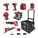 SKIL PWR CORE 20V 9-Tool Power Tool Kit