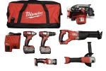 Milwaukee M18 Cordless 6-Tool Combo Kit