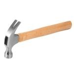 4-Pack 16 oz Claw Hammers with Wood Handles