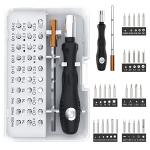 32-in-1 Mini Magnetic Screwdriver Set with 30 Bits