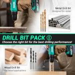 DCA 20V Cordless Drill with Accessories Set