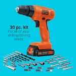 Black & Decker 20V MAX Lithium Cordless Drill