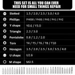 32-in-1 Mini Magnetic Screwdriver Set with 30 Bits