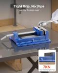 4 Inch Portable Drill Press Vise with Slotted Base