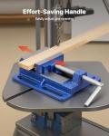 4 Inch Portable Drill Press Vise with Slotted Base