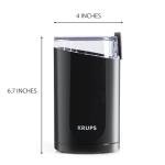 KRUPS Electric Coffee Grinder with Stainless Steel Blades