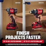 CRAFTSMAN 20V Cordless Drill and Impact Driver Set