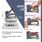 WORKPRO 6-in-1 Manual Staple Gun with Staples