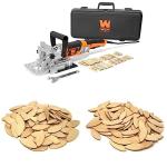 WEN Biscuit Joiner with Wood Biscuits, 100 Pack