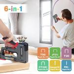 WORKPRO 6-in-1 Manual Staple Gun with Staples