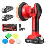 Avhrit Cordless Car Buffer Polisher Kit with Extras
