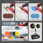 KITLUCK 12Amp 6"/7" Rotary Polisher for Cars