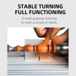 BACHIN Mini Wood Lathe Machine for DIY Projects