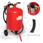 Portable 20 Gallon Sandblaster with Wheels