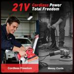 Avhrit Cordless Car Buffer Polisher Kit with Extras