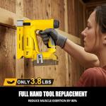 ADOTOCAM Cordless Nail Gun for Dewalt 20V