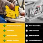 ADOTOCAM Cordless Nail Gun for Dewalt 20V