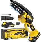 Cordless 6-Inch Mini Chainsaw for Easy Trimming