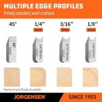 JORGENSEN 45° Bevel Plane for Woodworking