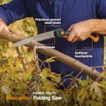 Fiskars Folding Hand Saw with Soft Grip 10-Inch