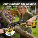 Cordless 6-Inch Mini Chainsaw for Easy Trimming