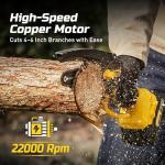 Cordless 6-Inch Mini Chainsaw for Easy Trimming