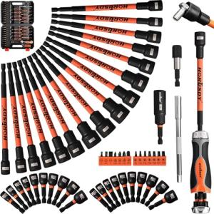59-Piece Magnetic Nut Driver and Ratcheting Screwdriver Set