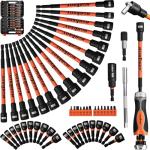 59-Piece Magnetic Nut Driver and Ratcheting Screwdriver Set