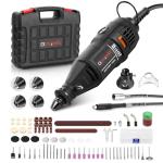 GOXAWEE Rotary Tool Kit with 140 Accessories