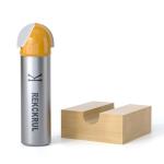 REKCKRUL Core Box Router Bit Set with 1/2 Inch Shank