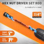 59-Piece Magnetic Nut Driver and Ratcheting Screwdriver Set