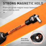 59-Piece Magnetic Nut Driver and Ratcheting Screwdriver Set