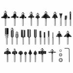 Bosch 30-Piece Carbide-Tipped Router Bit Set