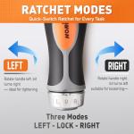 59-Piece Magnetic Nut Driver and Ratcheting Screwdriver Set