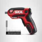 SKIL 4V Cordless Screwdriver with 9 Bits